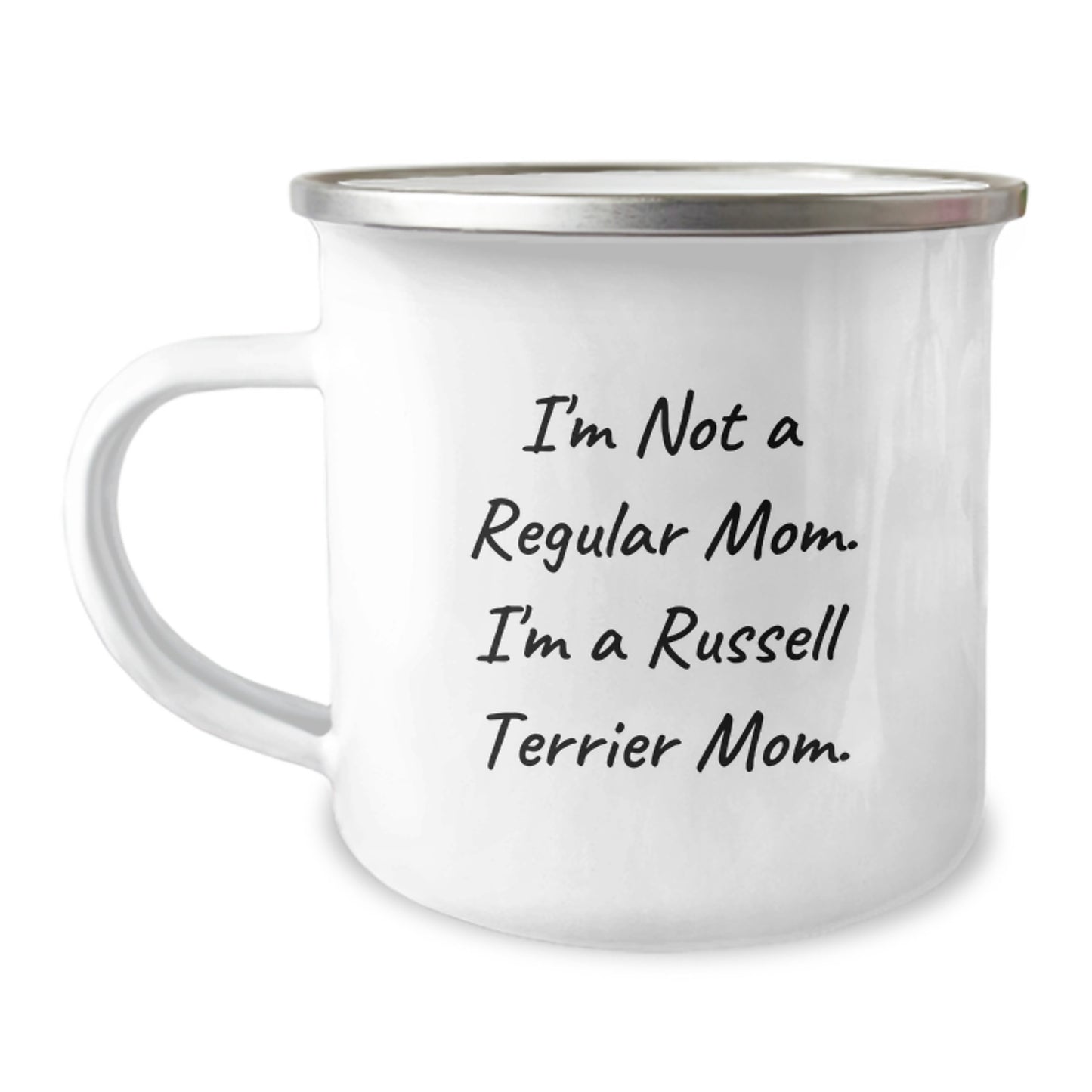 Russell Terrier Dog Gifts, Funny Quote Mug, Camping Mug for Russell Terrier Mom Gifts from Friends, Unique Birthday Unique Gifts for Russell Terrier Dog Lovers - Image 1