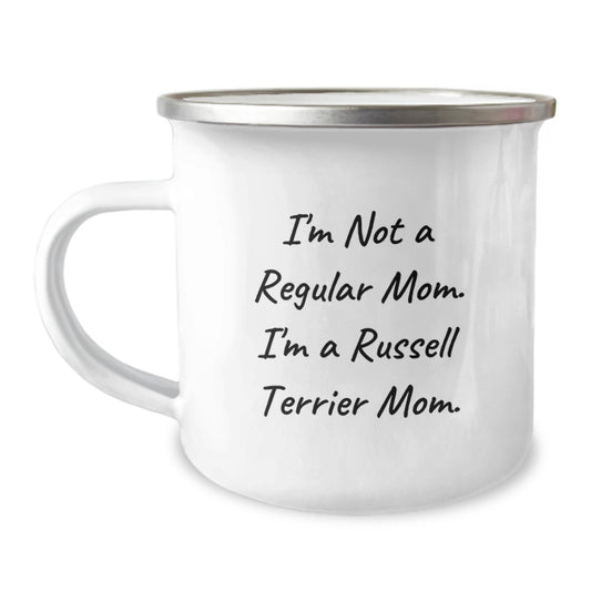 Russell Terrier Dog Gifts, Funny Quote Mug, Camping Mug for Russell Terrier Mom Gifts from Friends, Unique Birthday Unique Gifts for Russell Terrier Dog Lovers - Image 1