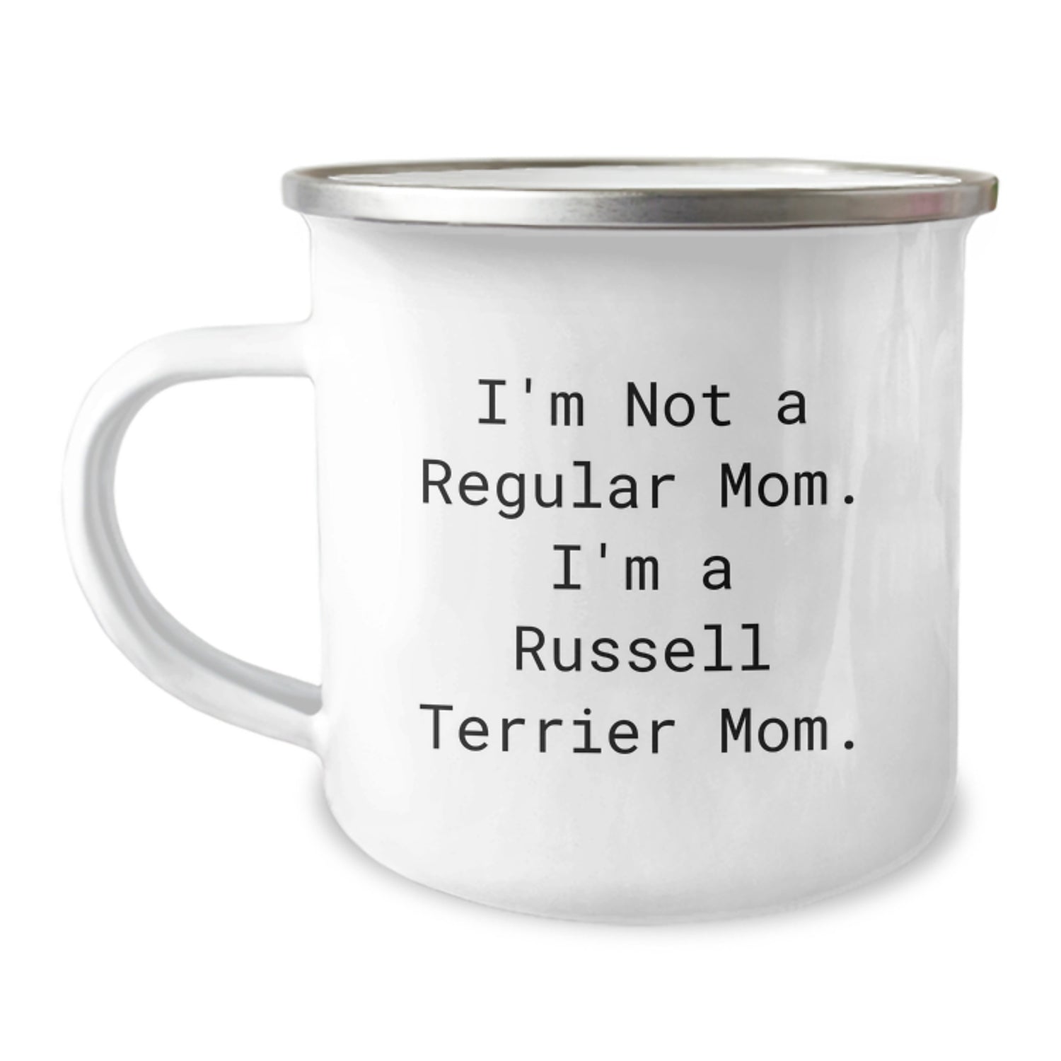 Russell Terrier Dog Gifts, Funny Quote Mom Mug, Camping Mugs for Russell Terrier Dog Lovers, Gifts from Women, Gifts for Russell Terrier Dog Moms on Birthday - Image 1