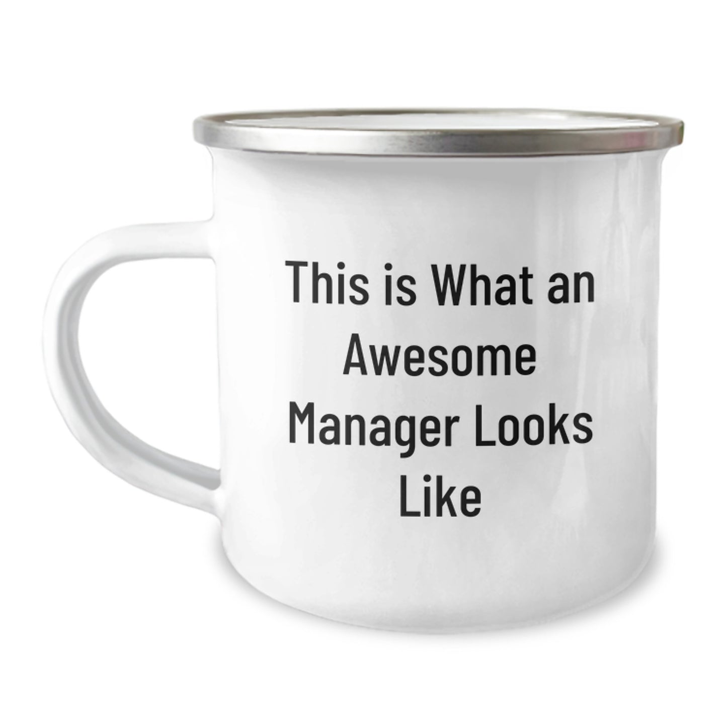 Funny Gifts from Friends for Awesome Manager Camping Mug This Is What An Awesome Manager Looks Like - Image 1