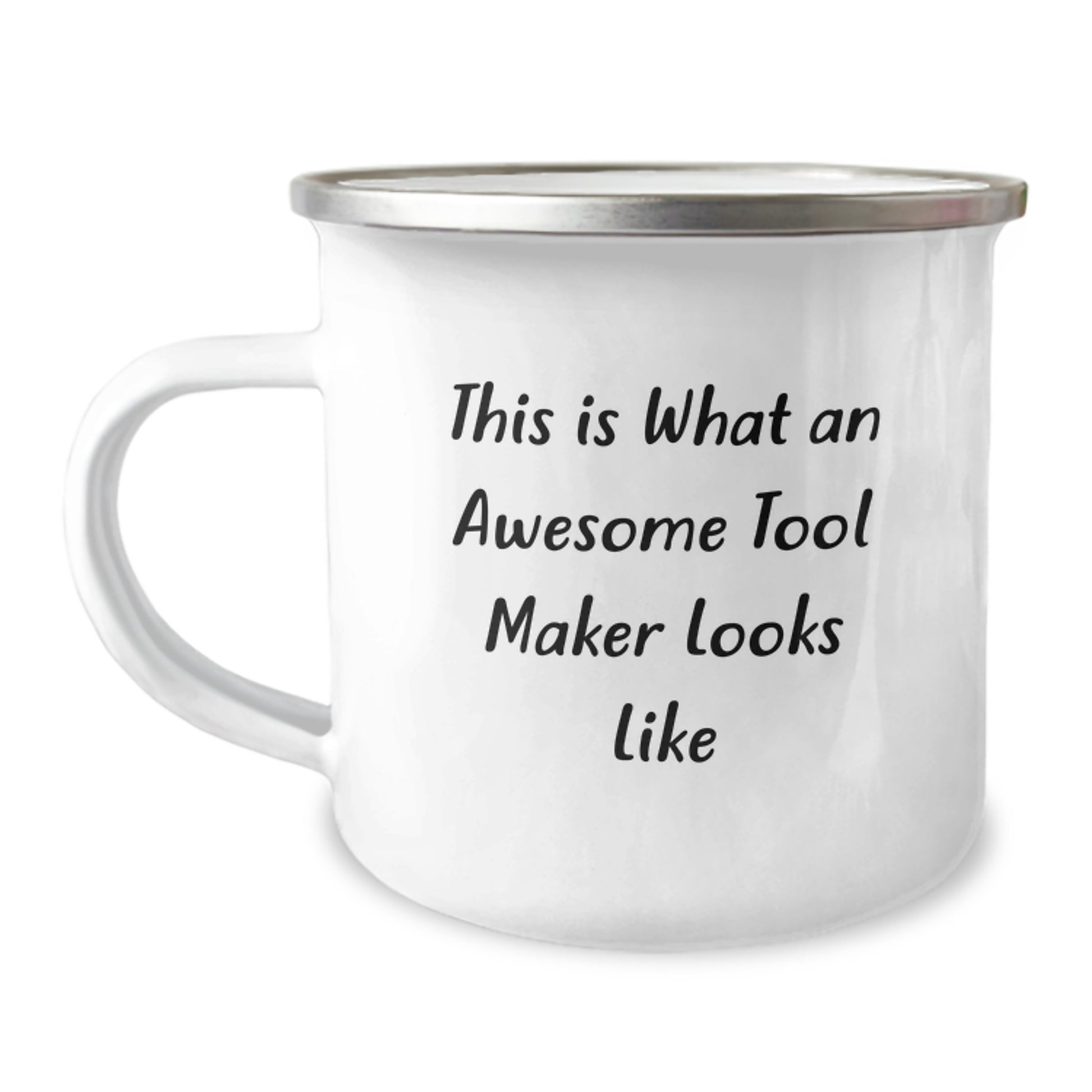 Funny Tool Maker Gifts from Friends - Christmas Unique Mugs for Men, Women, Tool Makers, Camping Enthusiasts, 'This Is What An Awesome Tool Maker Looks Like' - Image 1