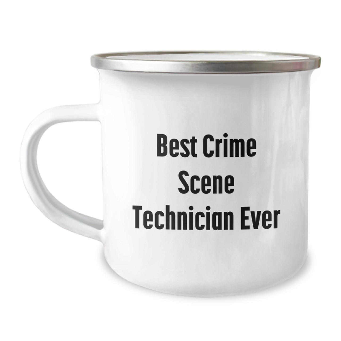 Funny Crime Scene Technician Gifts from Men for Best Crime Scene Technician Ever Graduation Unique Gifts Camping Mug - Image 1