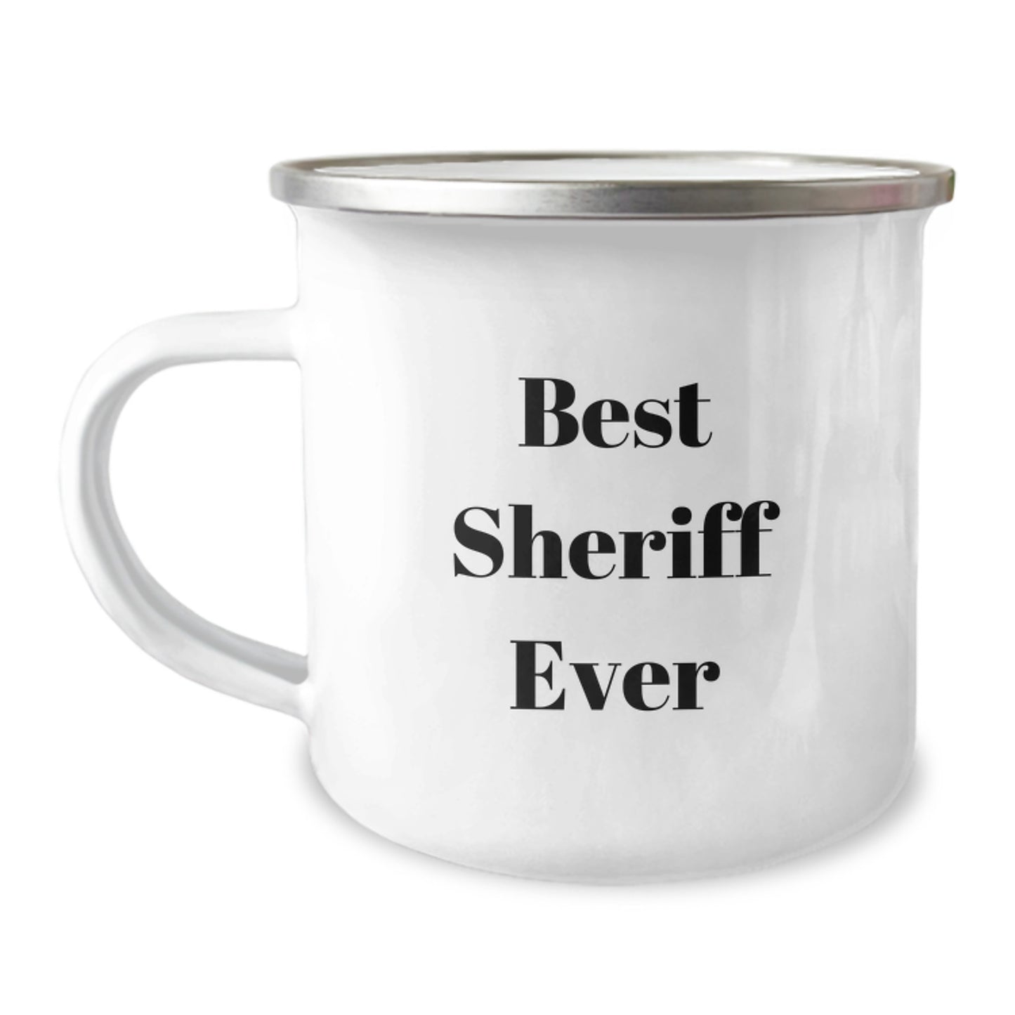 Funny Sheriff Gifts for Men - Best Sheriff Ever Camping Mug, Unique Christmas Unique Gifts from Friends to Sheriff Enthusiasts - Image 1
