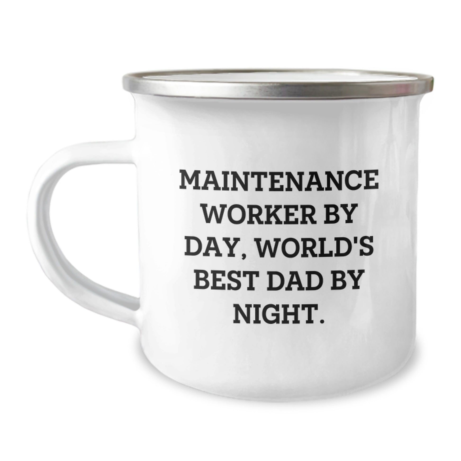 Maintenance Worker Gifts from Dad - Funny Camping Mug for World's Best Maintenance Worker, Graduation Unique Gifts - Image 1