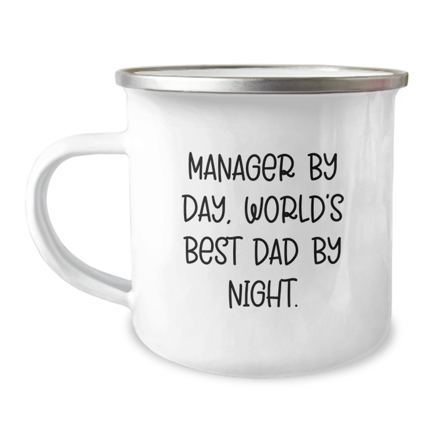 Manager By Day Funny Camping Mug, Gifts from Dad to Manager, Graduation Unique Gifts for Men - Image 1