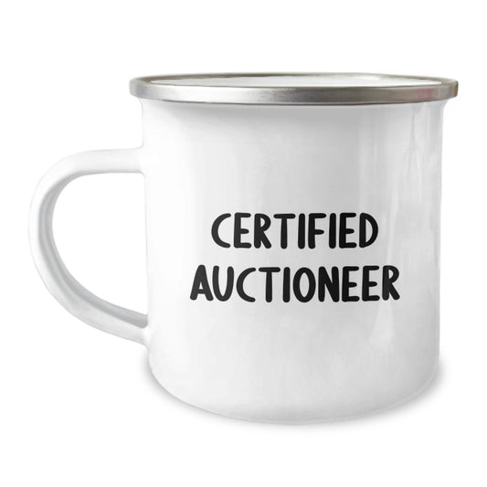 Funny Certified Auctioneer Gifts for Men, Women, Friends, Coworkers, Family - Graduation Unique Gifts from Auctioneer Lovers - Image 1