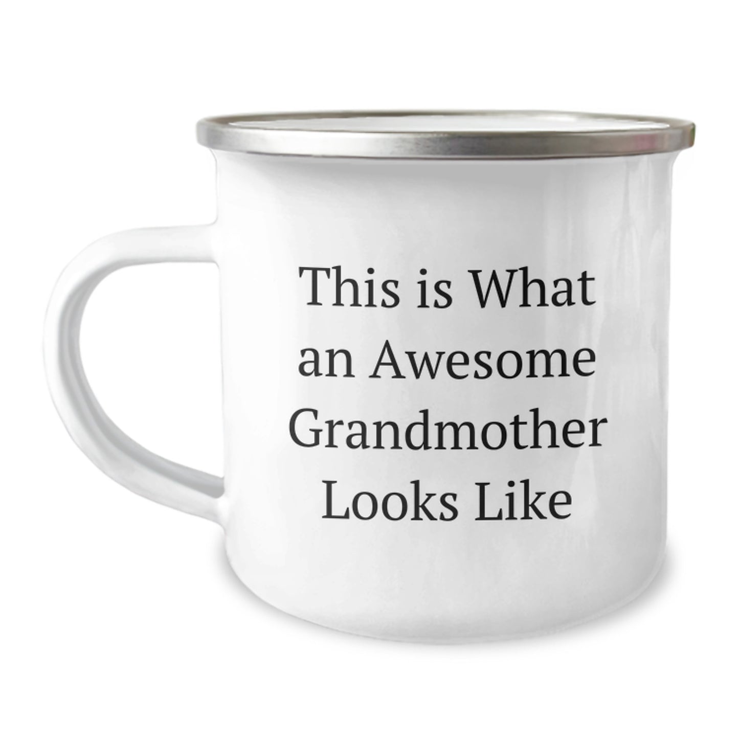 Funny Grandmother Gifts for Camping, Inspirational Quote 'This Is What An Awesome Grandmother Looks Like' Gifts from Family to Grandmother, Unique Graduation Mug - Image 1