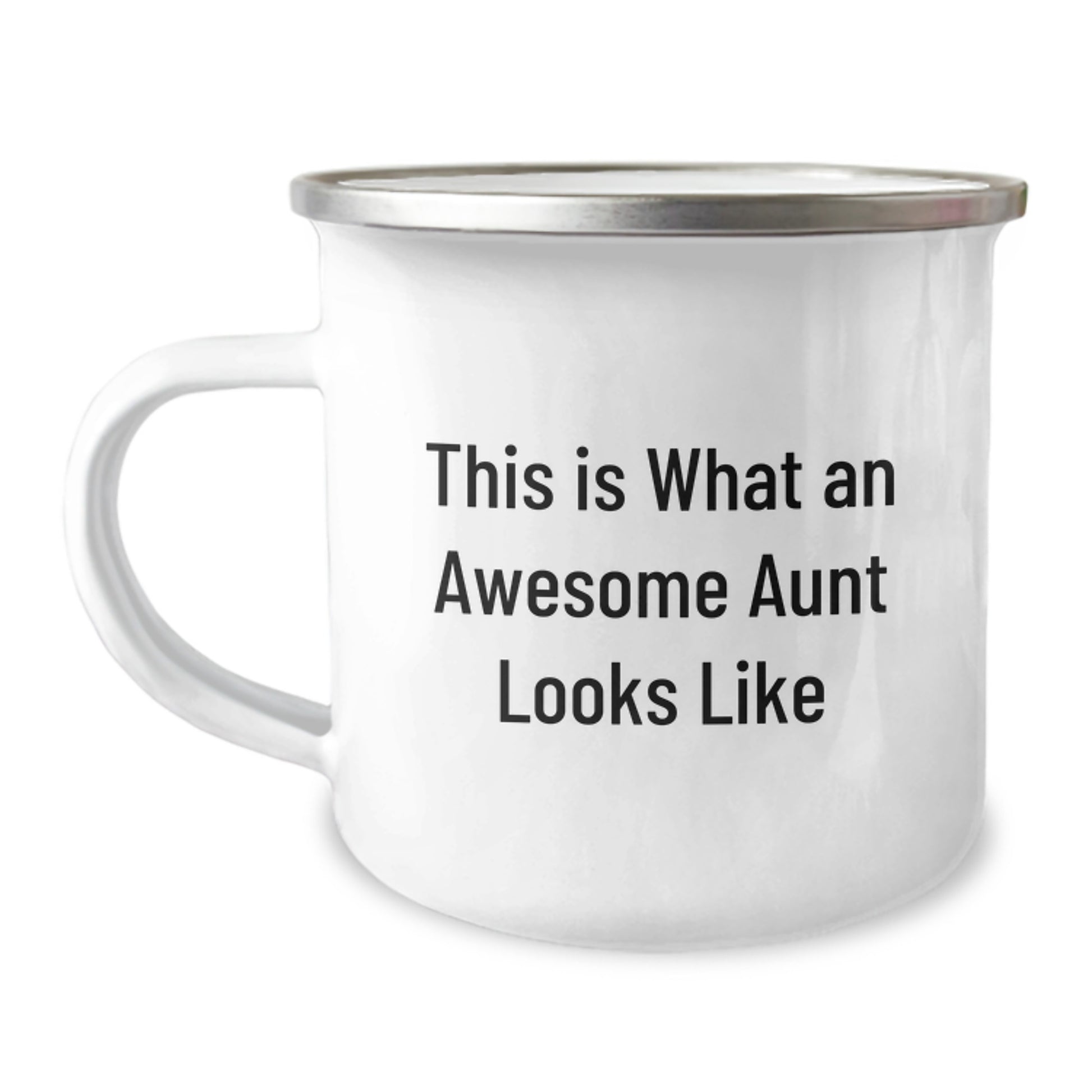 Auntly Awesome Graduation Gifts from Family, Gifts for Aunt, Funny Camping Mug - Image 1