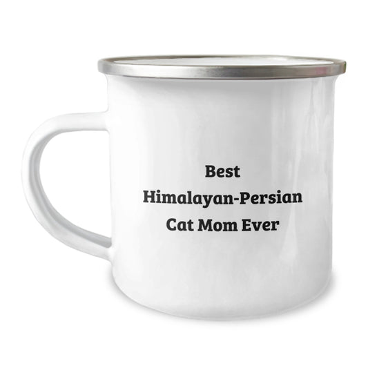 Funny Himalayan-Persian Cat Mom Ever Gift for Friends, Fun Birthday Unique Gifts from Family Members, Himalayan-Persian Cat Enthusiast Lover Camping Mug for Mom's Special Day - Image 1