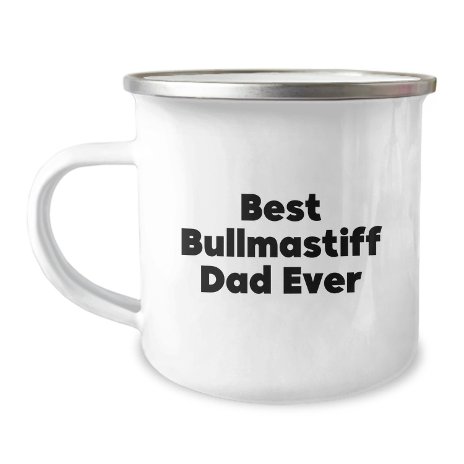 Bullmastiff Dog Gifts, Funny Quote Mug for Camping, Gifts from Men to Best Bullmastiff Dad Ever, Perfect Graduation Unique Gifts for Him - Image 1