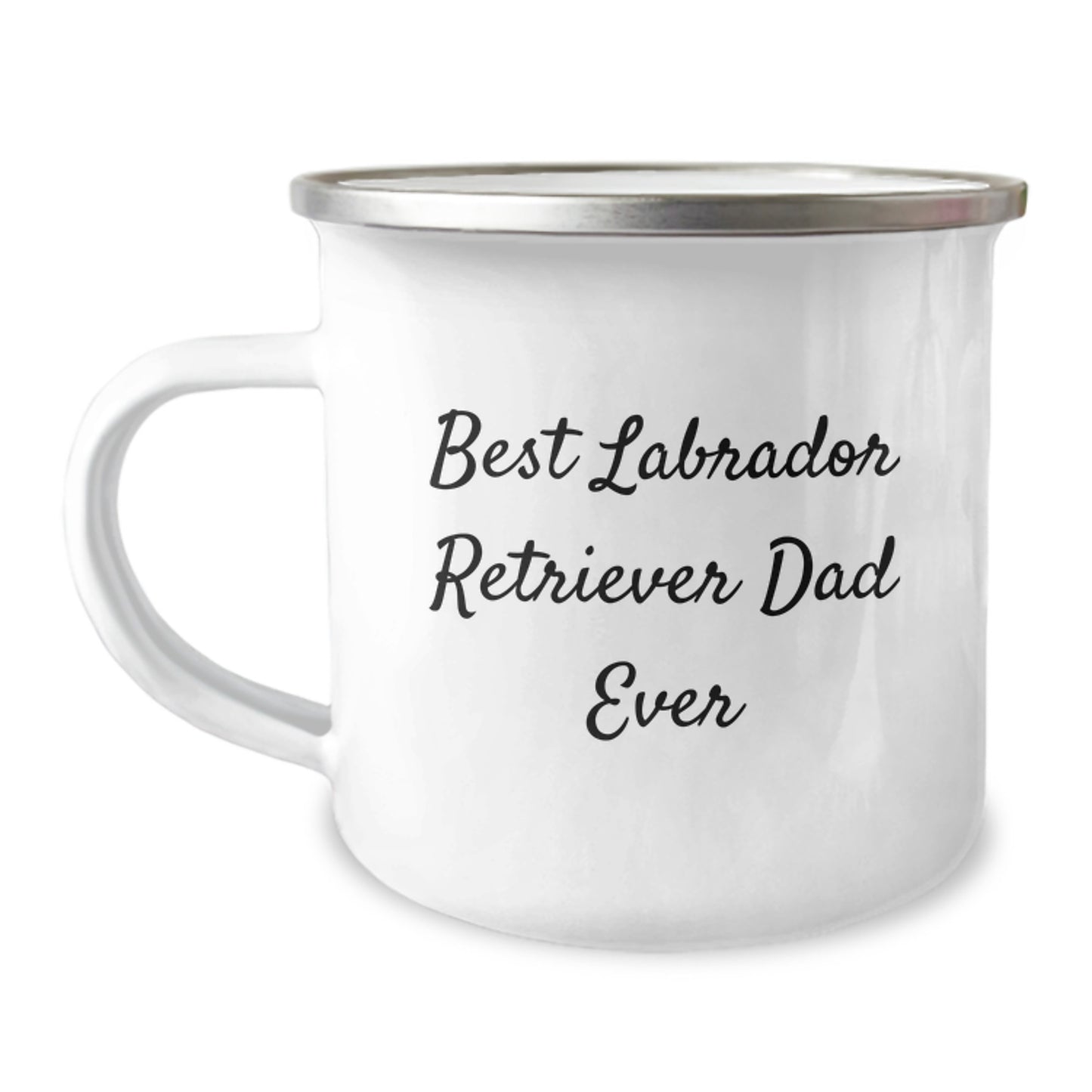 Labrador Retriever Dog Lover's Funny Camping Mug Gifts from Men for Men Graduation Unique Presents - Image 1
