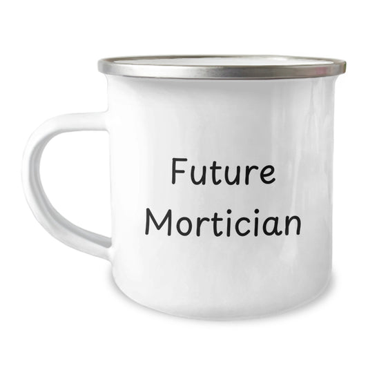 Future Mortician Funny Gifts from Family to Mortician Friends Christmas Unique Mugs for Mortician Men - Image 1