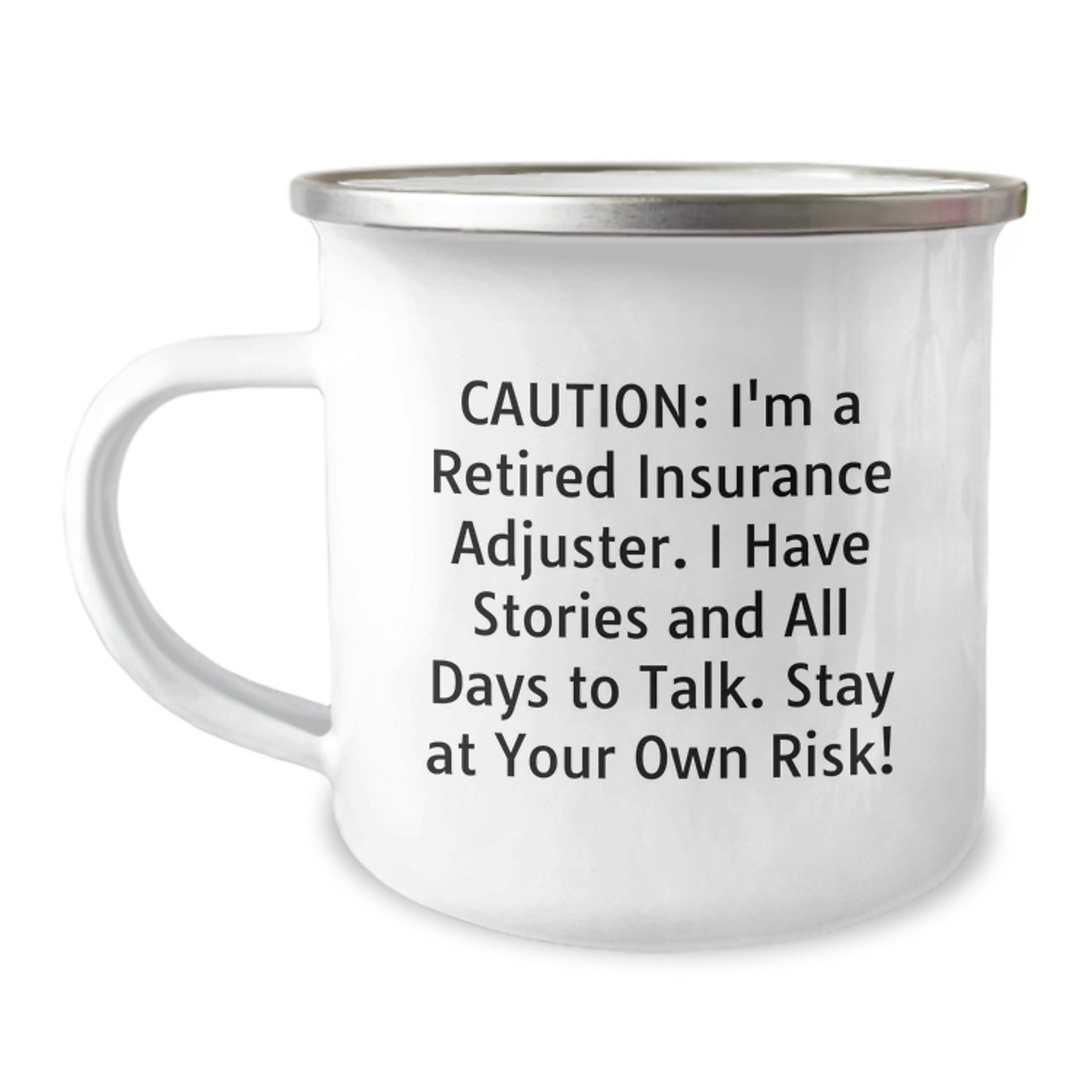 Funny Insurance Adjuster Mug - Gifts from Friends to Insurance Adjuster, Christmas Unique Gifts, Funny Quote - Stay At Your Own Risk! - Image 1