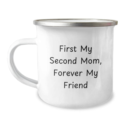 Gifts for Second Mom - Funny Second Mom Camping Mug, Second Mom Unique Gifts, Christmas Unique Gifts from Men, Women, Friends, Coworkers to Second Mom - My Second Mom Forever My Friend - Image 1