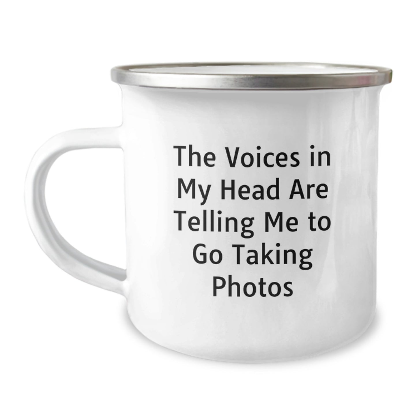 Funny Taking Photos Inspired Camping Mug, Gifts from Friends for Men and Women, Unique Christmas Unique Gifts for Taking Photos Enthusiasts - Image 1