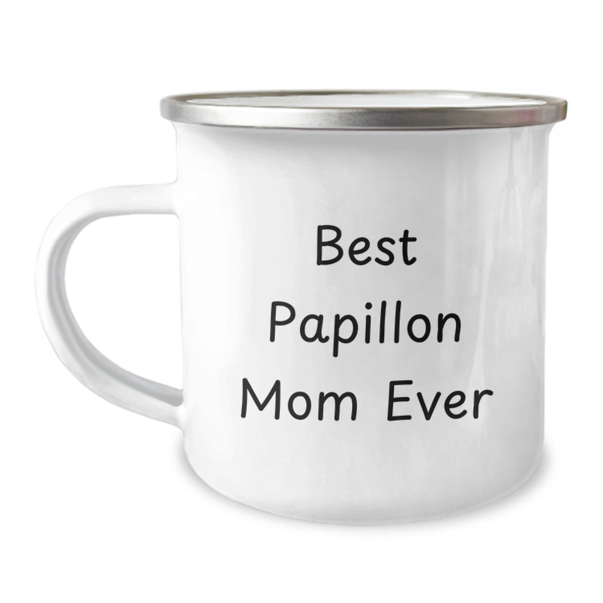 Funny Papillon Dog Lovers Gifts for Best Mom Ever, Camping Mug for Birthday, Gifts from Mom, Papillon Dog Mom Gifts, Best Papillon Mom Ever - Image 1