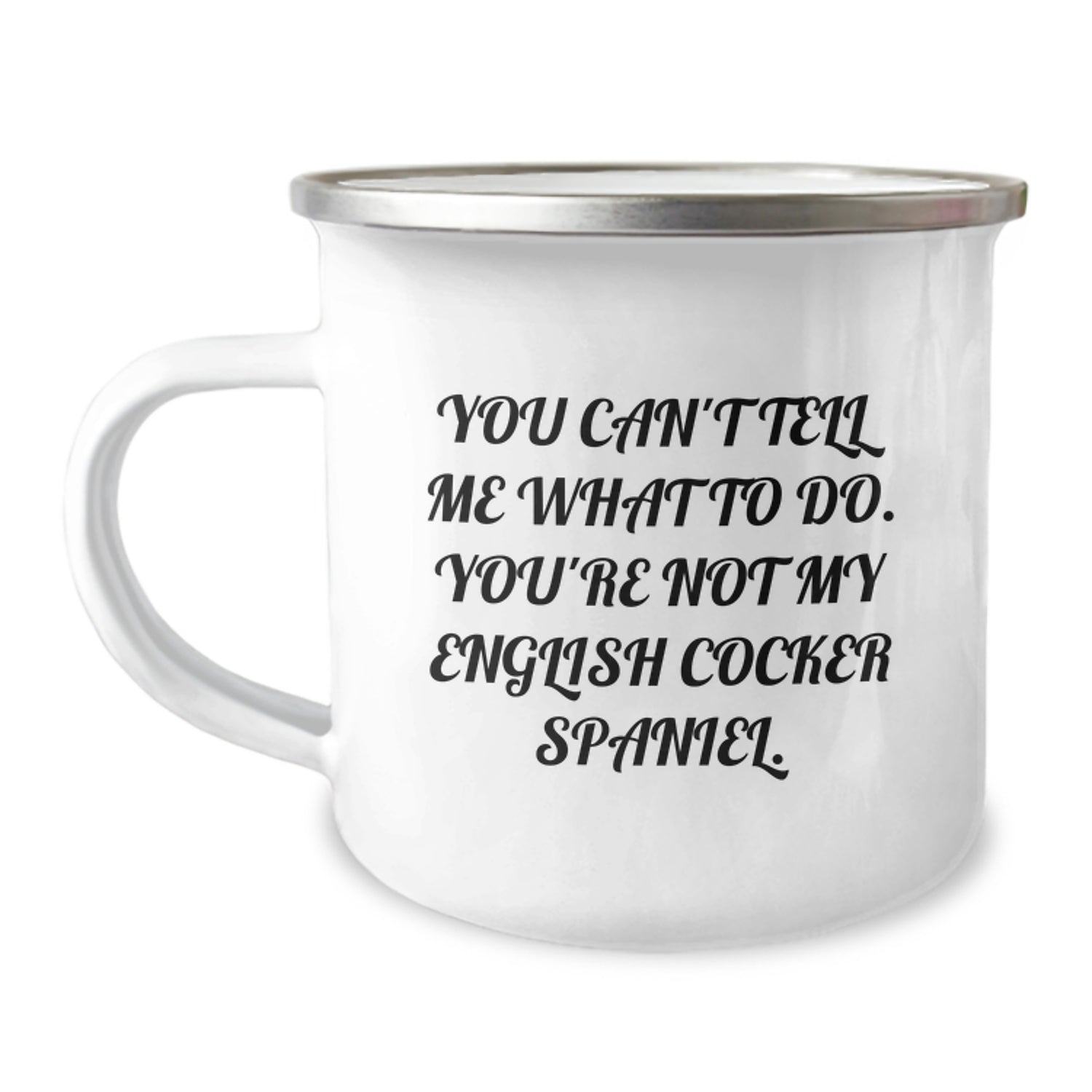English Cocker Spaniel Dog Lovers Gifts Funny Camping Mug for Her Him Friends Family - Image 1