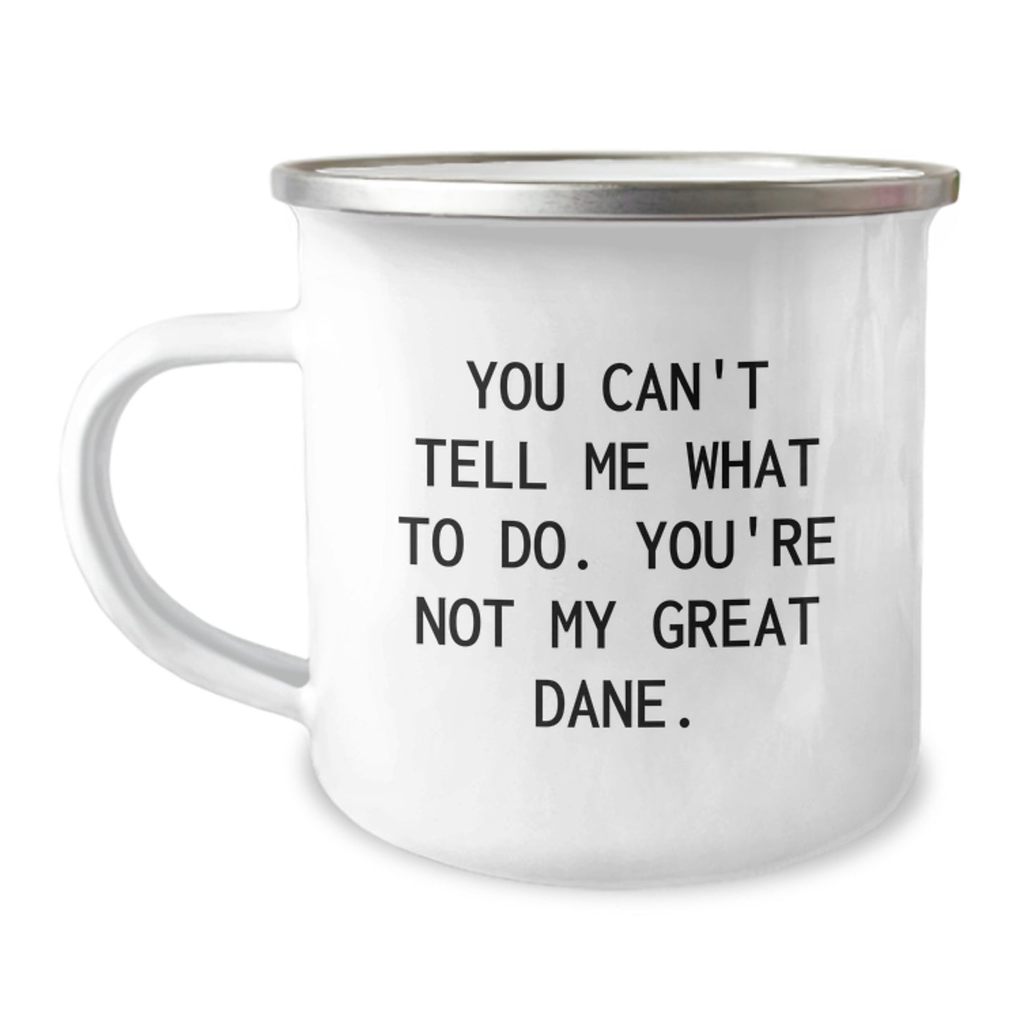 Great Dane Dog Lovers Camping Mug Funny Gifts from Friends for Great Dane Dog Birthday Unique Mugs - Image 1