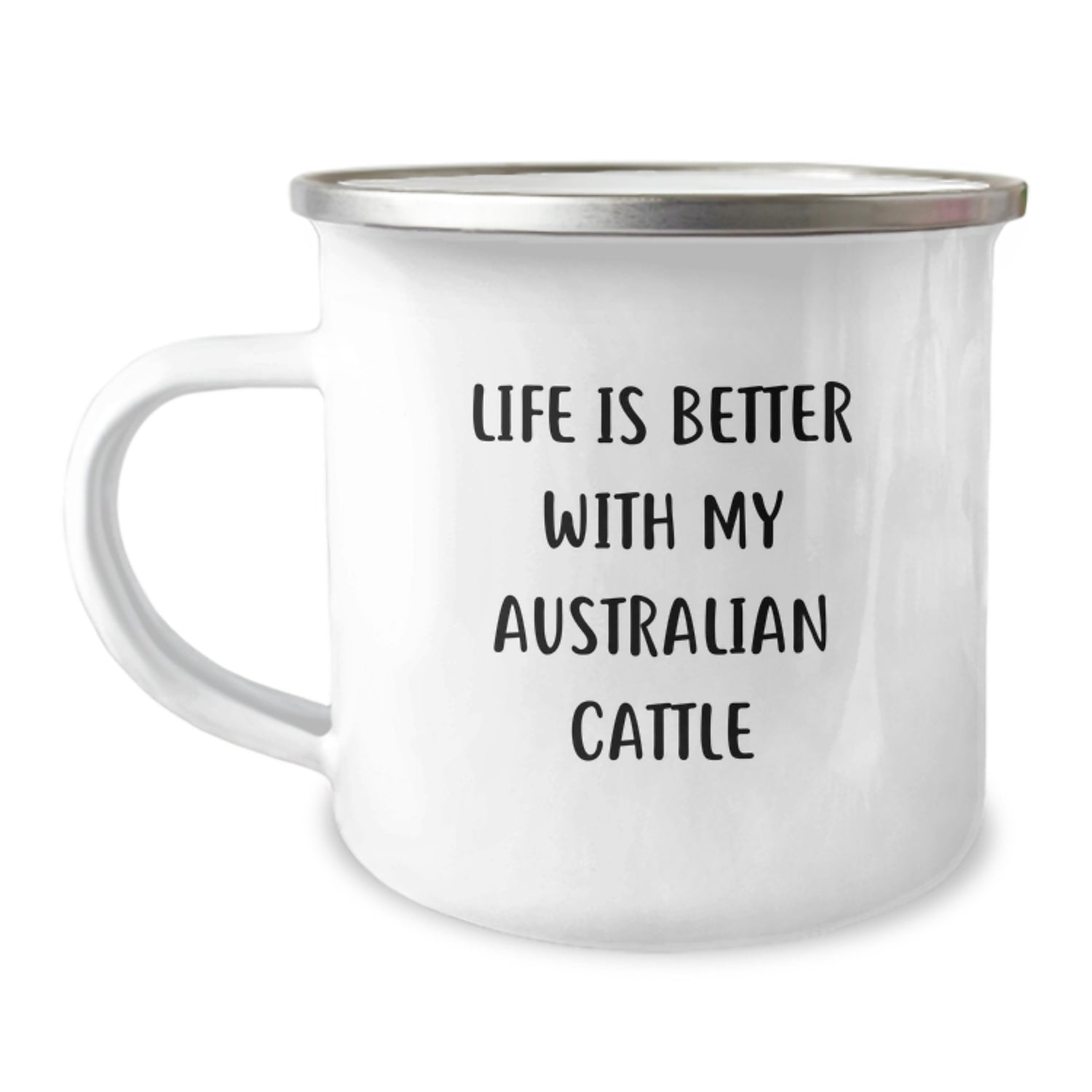 Australian Cattle Dog Lover's Funny Camping Mug Gifts from Friends, Family, or Coworkers for Birthday - Image 1