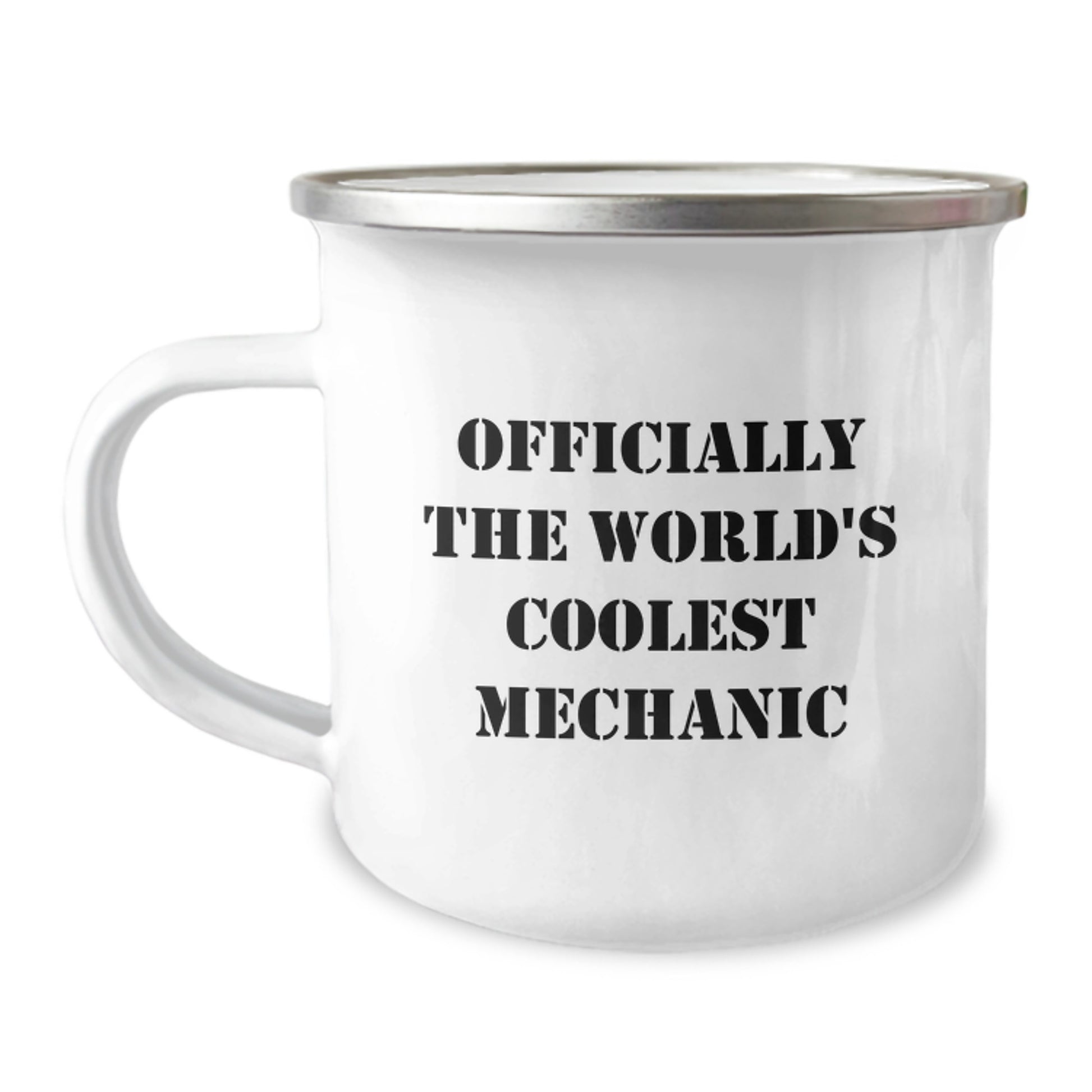 Funny Mechanic Gifts for Men - Officially The World's Coolest Mechanic Camping Mug, Christmas Unique Gifts from Friends and Family - Image 1