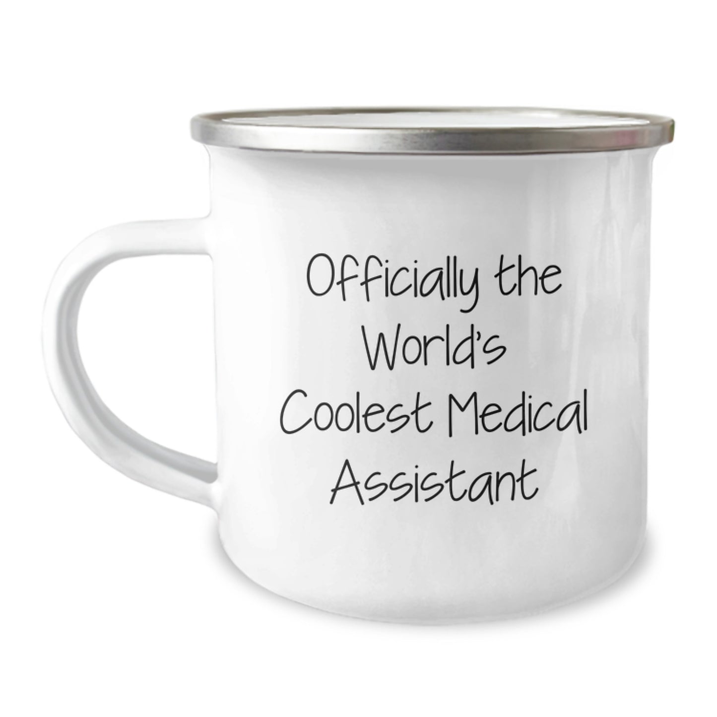Medical Assistant Gifts from Friends - Officially The World's Coolest Medical Assistant Camping Mug for Medical Assistant Men Women Family - Image 1