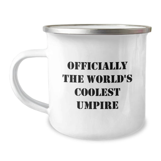 Quirky Umpire Gifts for Men - Funny Umpire Camping Mug, Unique Christmas Unique Gifts from Friends, Perfect for Umpire Lovers - Image 1