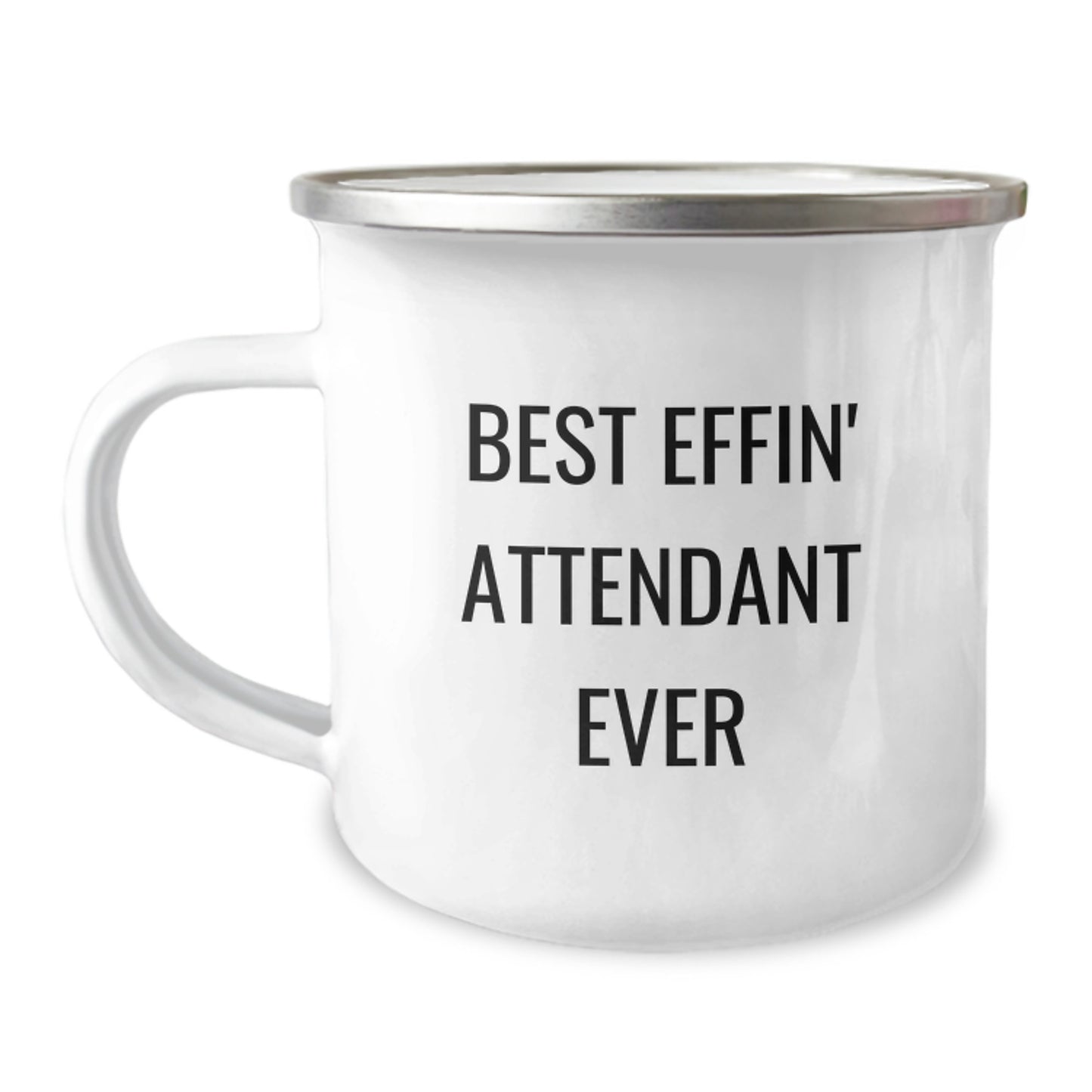 Funny Attendant Gifts from Men for Attendant - Best Effin' Attendant Ever Christmas Unique Mugs - Image 1