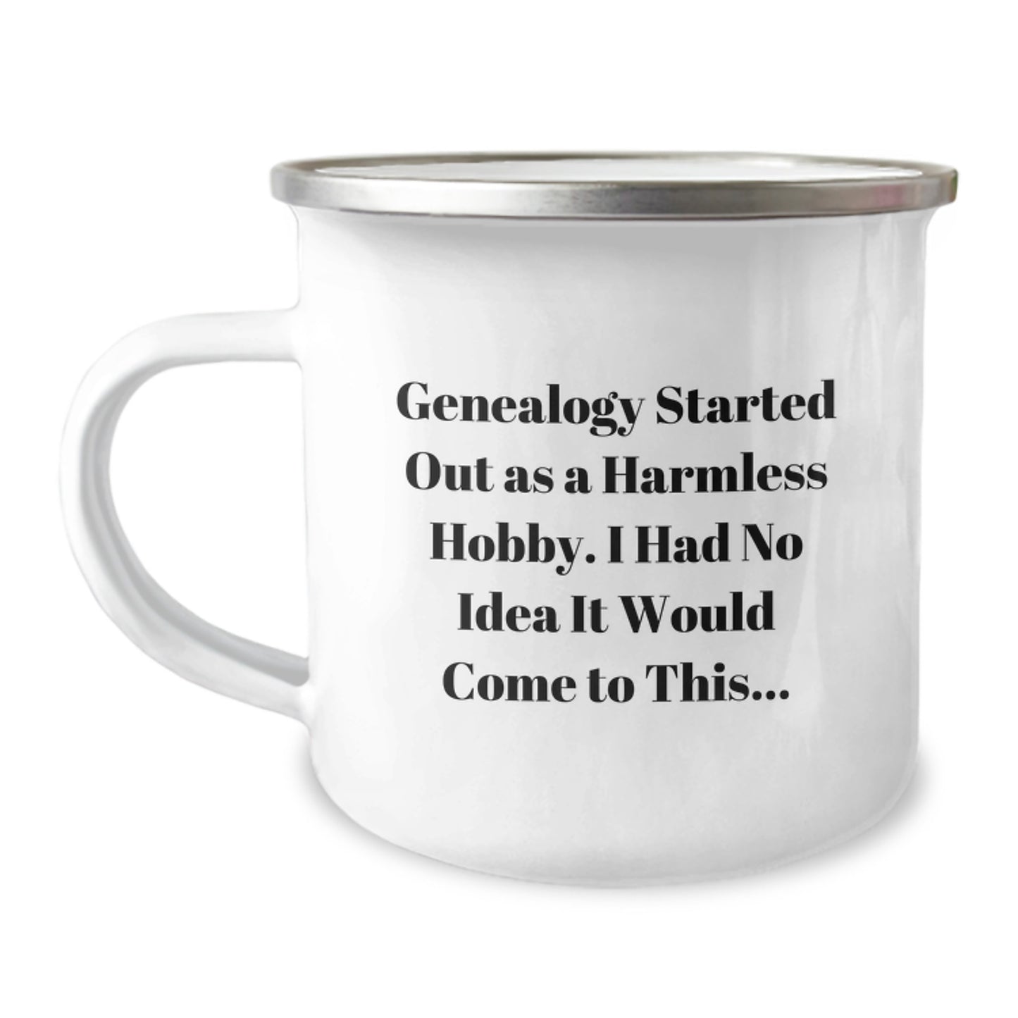 Genealogy Camping Mugs for Friends and Family, Funny Quote, Gifts from Grandma for Genealogy Enthusiasts, Christmas Unique Gifts - Image 1