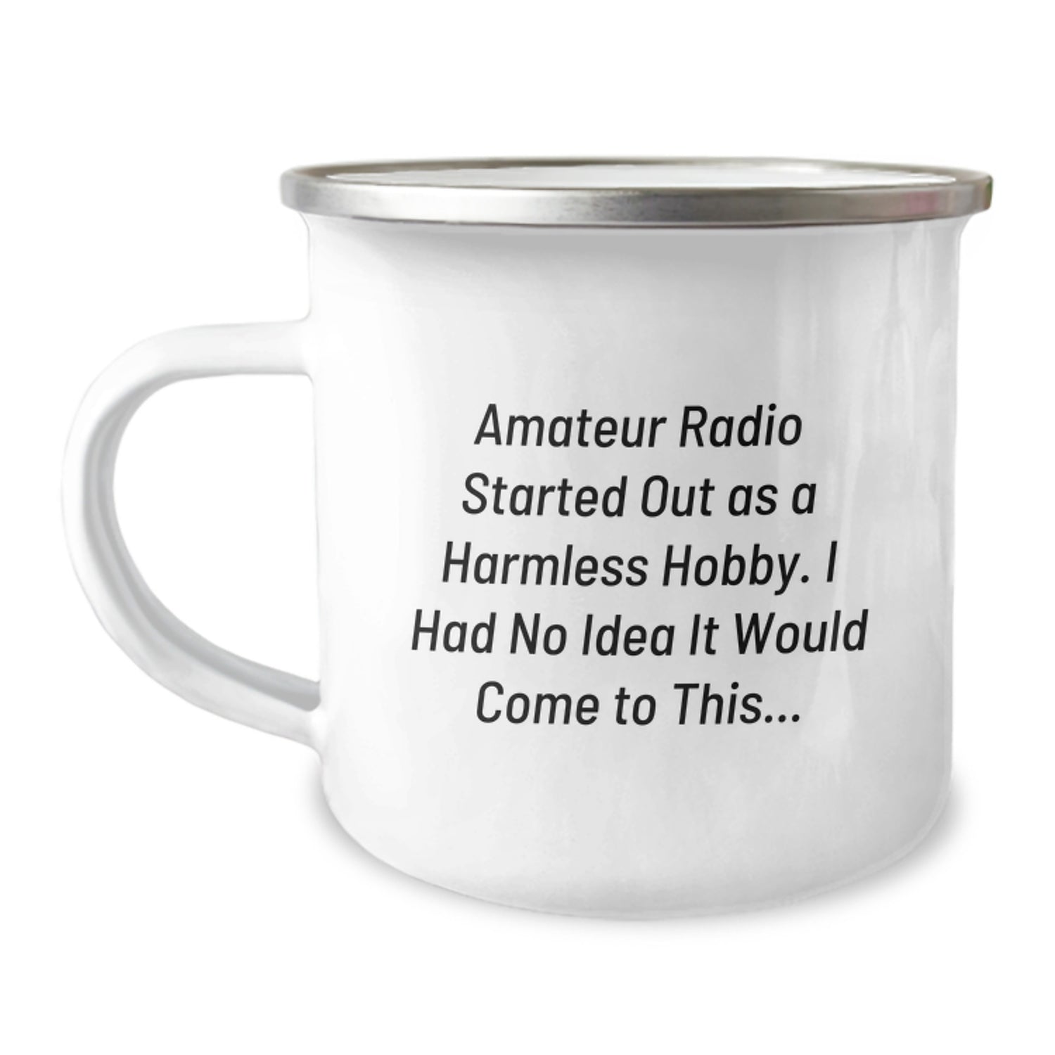 Funny Amateur Radio Gifts from Friends for Christmas - Unique Camping Mug - Image 1