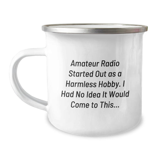 Funny Amateur Radio Gifts from Friends for Christmas - Unique Camping Mug - Image 1