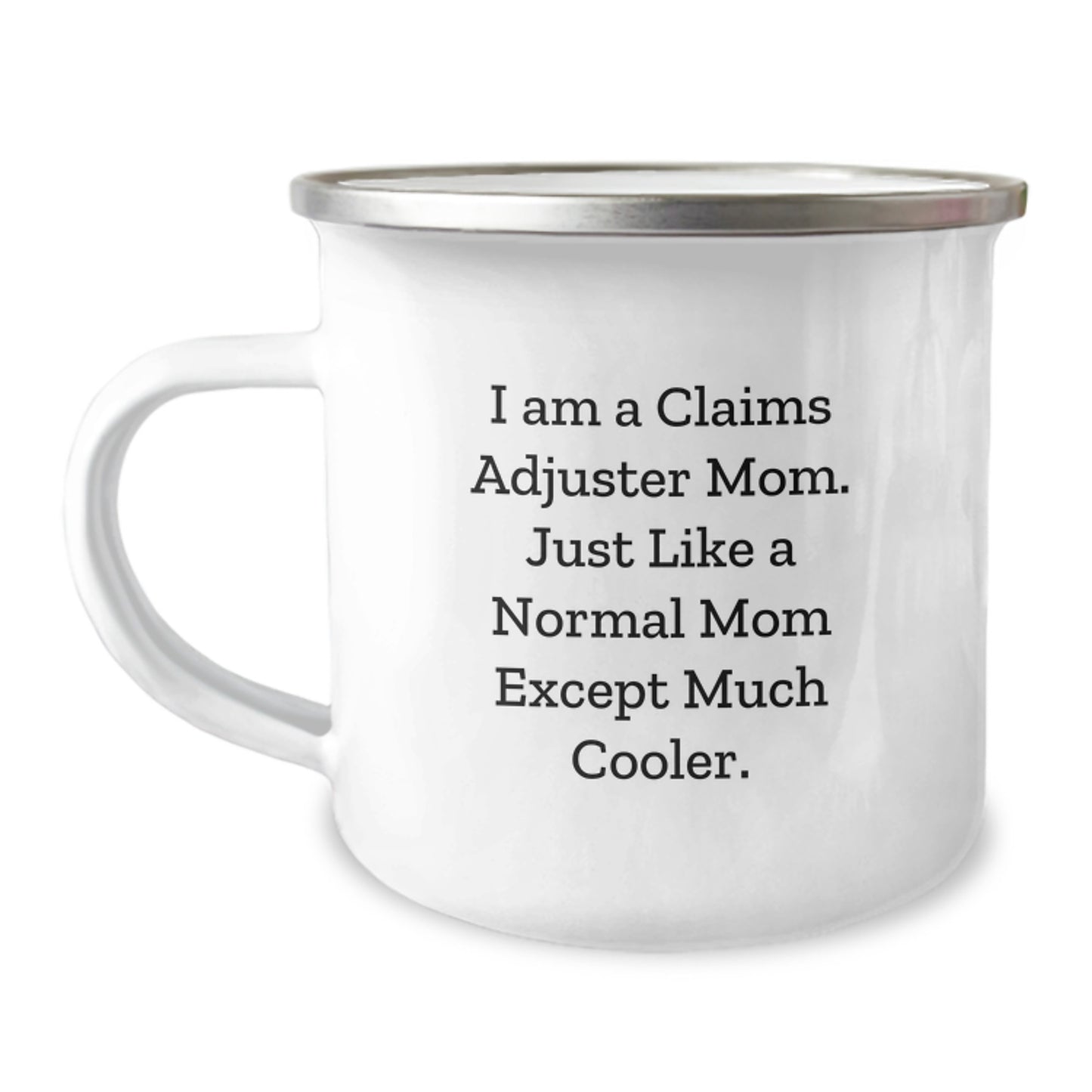 Funny Claims Adjuster Mom Gifts for Claims Adjuster Camping Mug, Christmas Unique Gifts from Family, Friends, Coworkers - Image 1