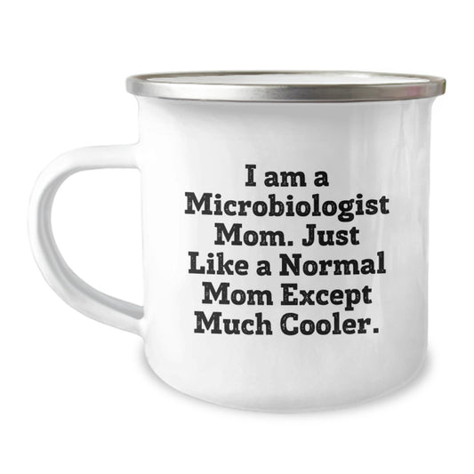 Microbiologist Mom Gifts - Funny Camping Mug for Women Microbiologists - Fun Unique Christmas Unique Gifts from Family to Microbiologist Friends - Image 1