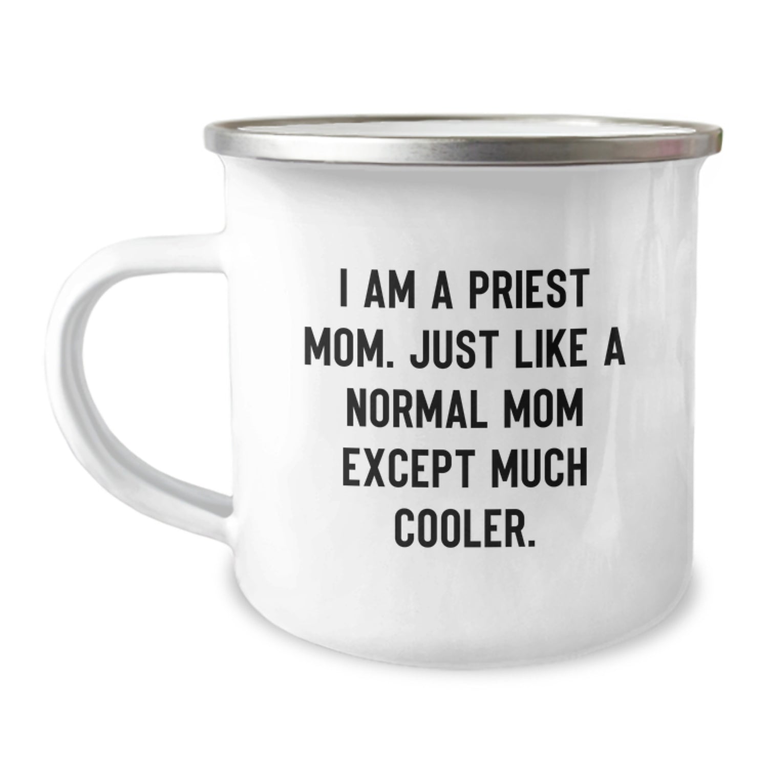 Funny Priest Mom Camping Mug Gifts from Friends for Priest Men on Christmas Unique - Image 1