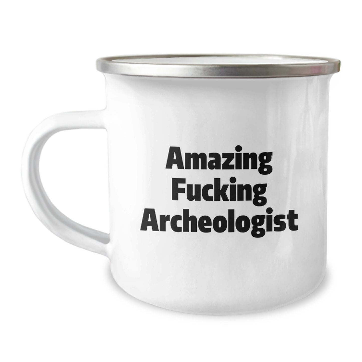 Funny Archeologist Gifts from Friends to Archeologist Men, Amazing Camping Mug for Archeologist Enthusiasts, Awesome Christmas Unique Gifts for Archeologist - Image 1