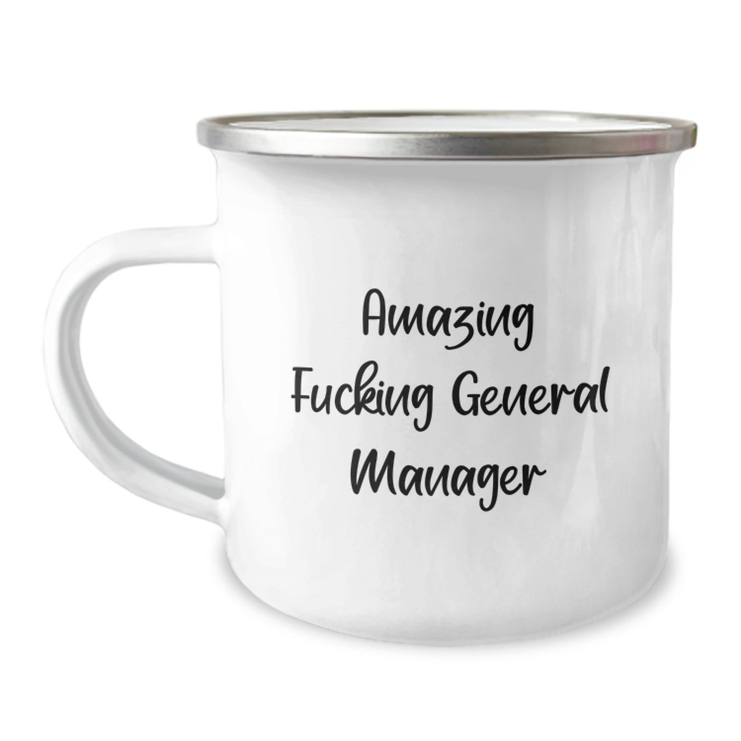 Funny General Manager Gifts from Friends for Men - Amazing F--king General Manager Camping Mug, Christmas Unique Gifts - Image 1