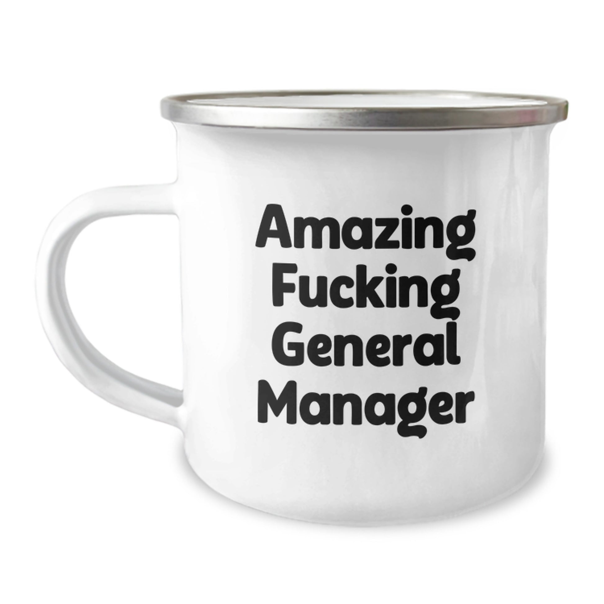 Funny Gift for General Manager, General Manager Camping Mug, Unique Christmas Unique Gifts from Friends to General Manager - Image 1