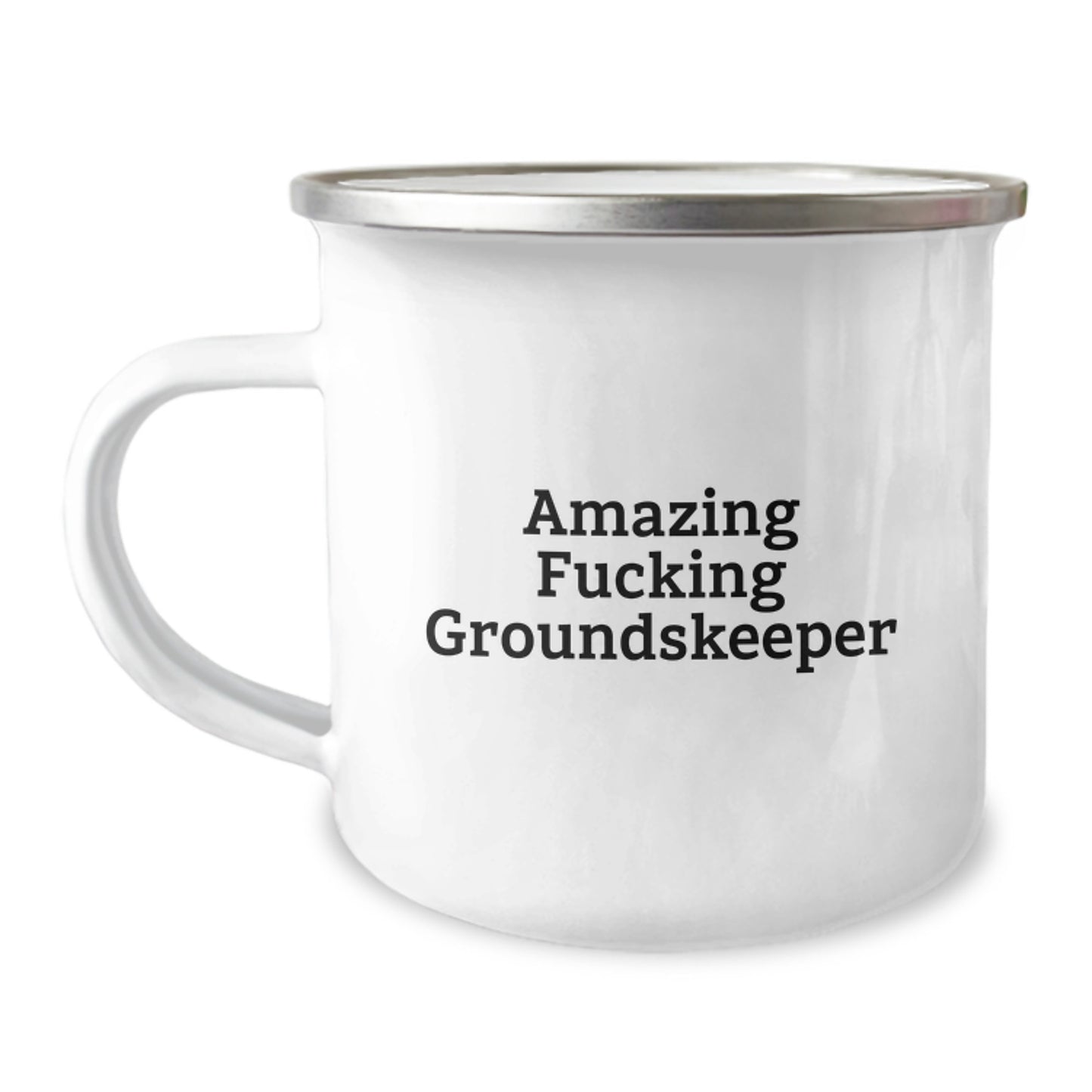 groundskeeper Gifts from Friends, Funny Camping Mug for groundskeeper, Christmas Unique Gifts - Image 1