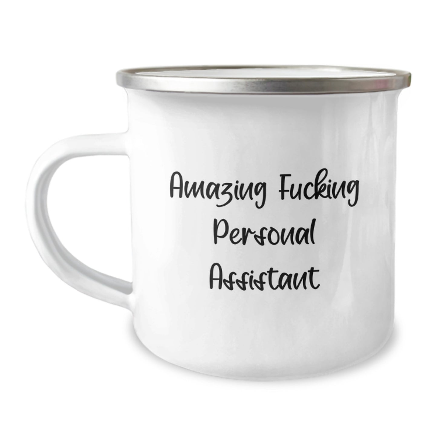 Funny Gift for Personal Assistant Friends, Camping Mug with Amazing F--king Personal Assistant Quote, Christmas Unique Gifts from Women to Men - Image 1