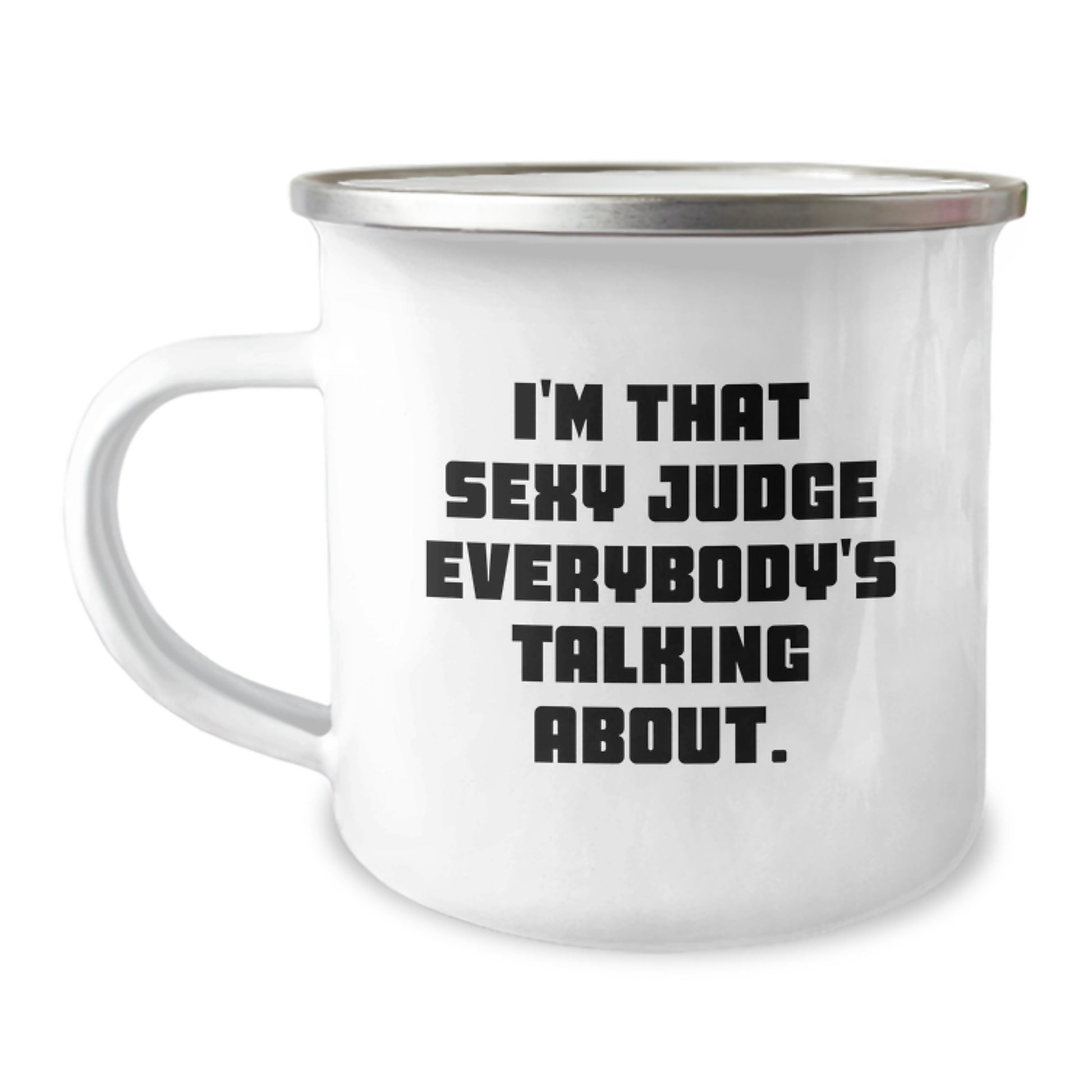 Funny Judge Mugs Gifts from Friends for Christmas Unique Judge Coffee Mug - Image 1