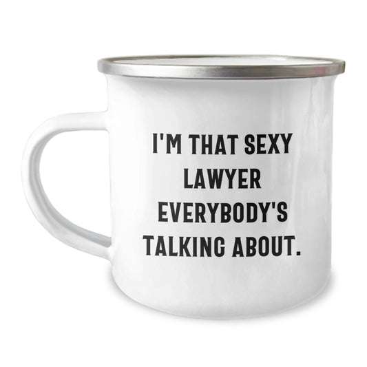 Funny Lawyer Mugs Gifts from Men to Lawyer Friends and Coworkers for Christmas Unique Presents - Image 1