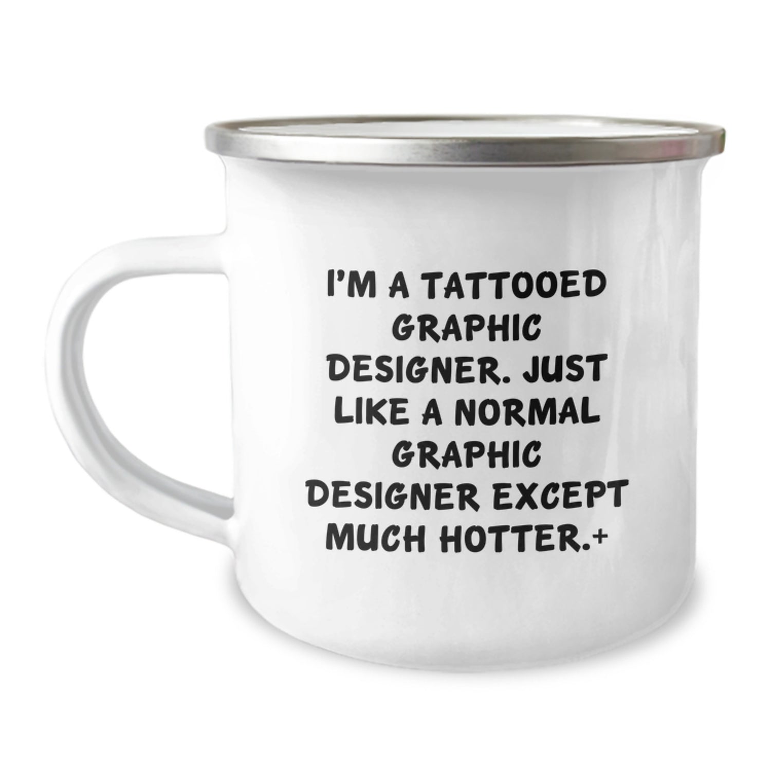 Funny Graphic Designer Gifts for Him, Graphic Designer Christmas Unique Mugs for Coworkers, 'I'm A Tattooed Graphic Designer' - Image 1