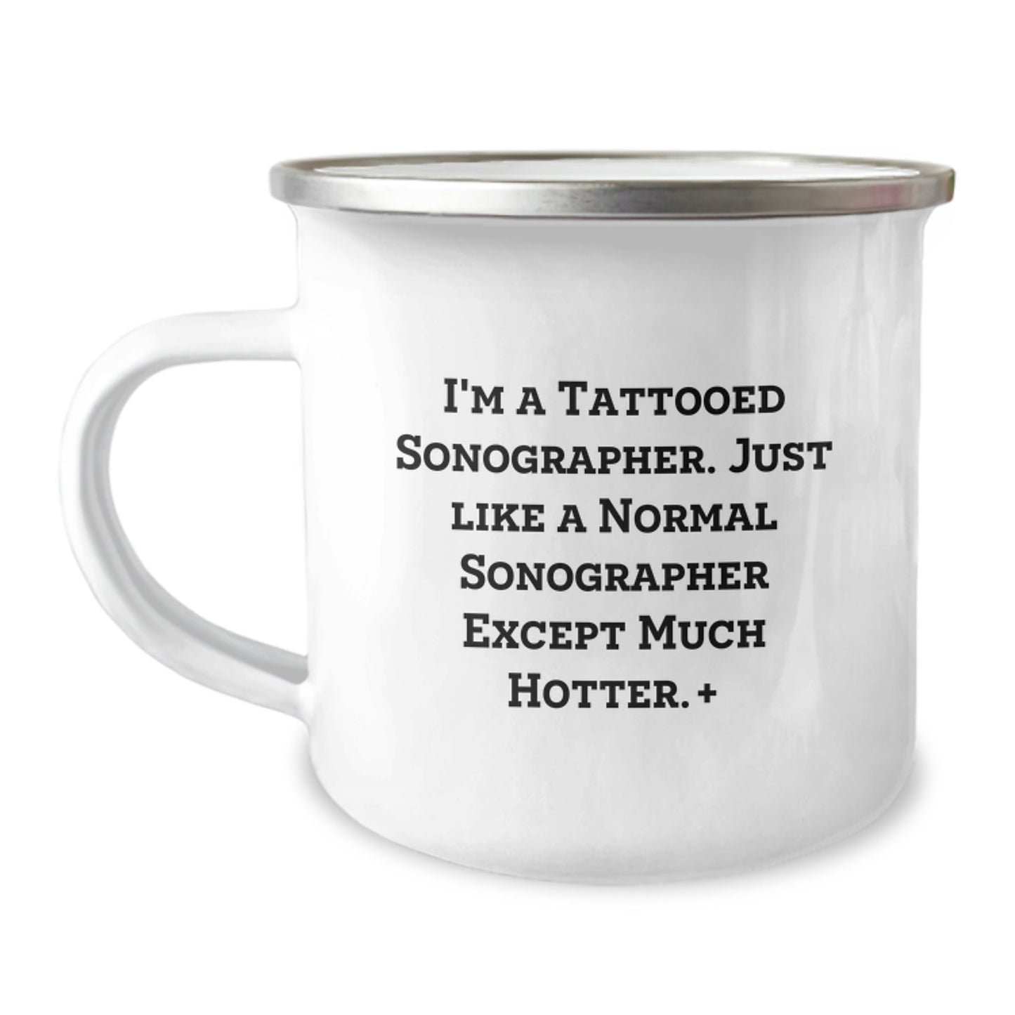 Funny Sonographer Gifts for Christmas Unique Gifts from Friends and Family - I'm A Tattooed Sonographer Mug - Image 1