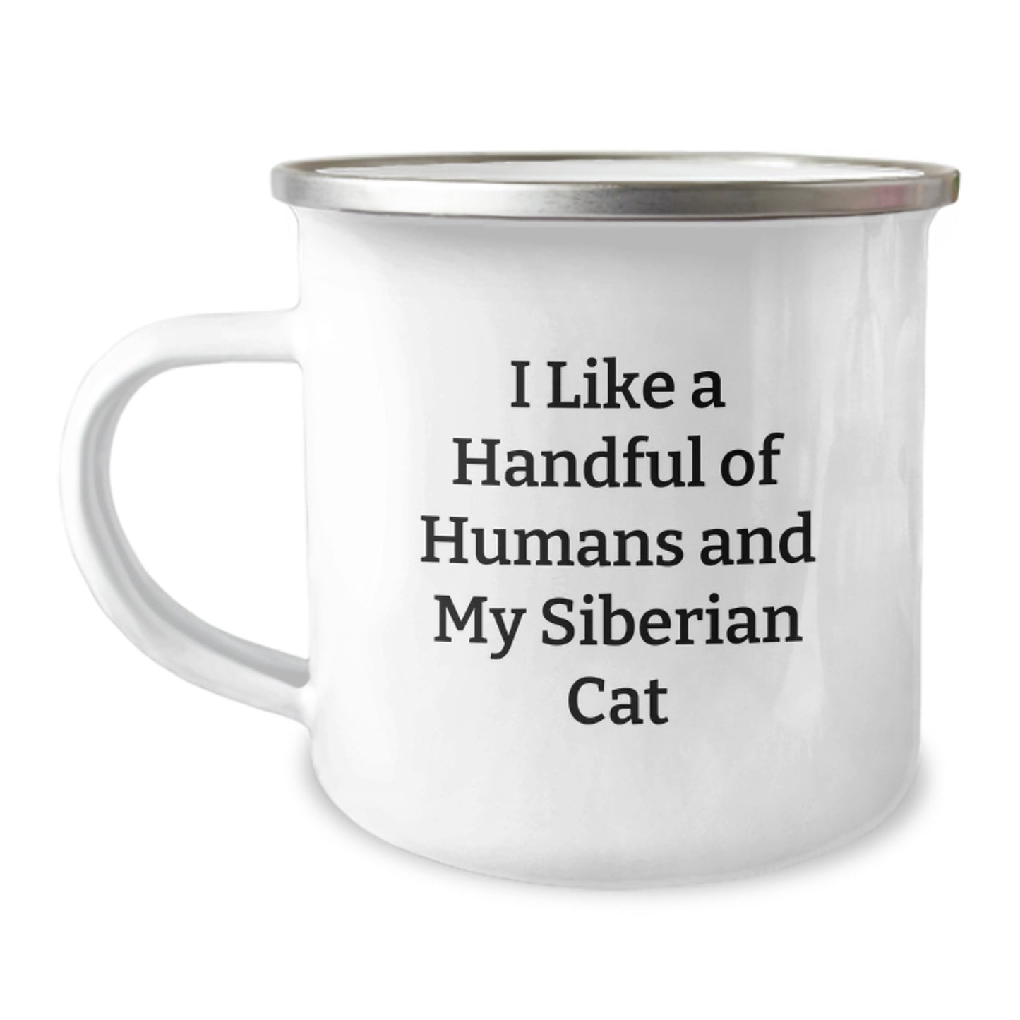 Siberian Cat Lover's Camping Mug, Funny Quote Gifts for My Siberian Cat's Fans, Men, Women, Friends, Family, Christmas Unique Gift Ideas - Image 1