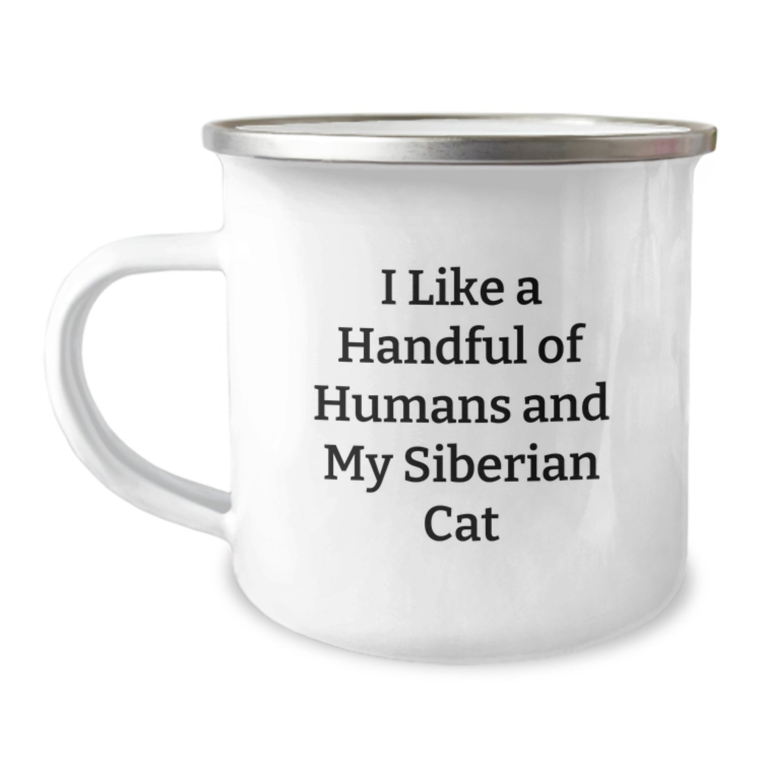 Siberian Cat Lover's Camping Mug, Funny Quote Gifts for My Siberian Cat's Fans, Men, Women, Friends, Family, Christmas Unique Gift Ideas - Image 1