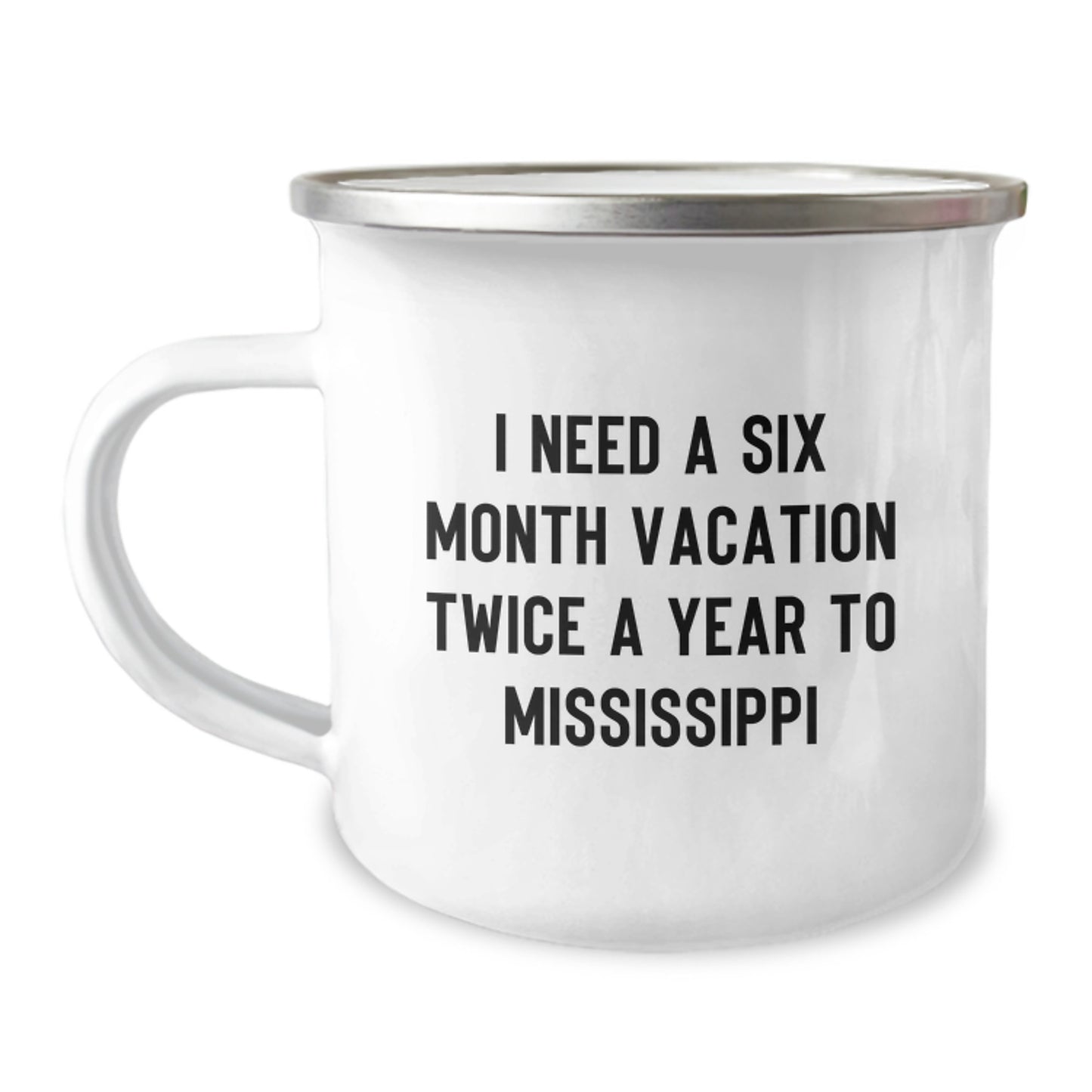 Mississippi Memories Camping Mug for Mississippi Enthusiasts, Funny Quote Gifts for Men, Women, Friends, Family from Mississippi, Christmas Unique Gifts - Image 1