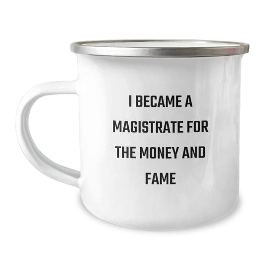 Magistrate Enthusiast Funny Camping Mug Gifts for Men Friends Family - Unique Christmas Unique Gifts from Men to Friends and Family - Image 1