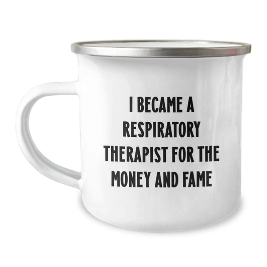 Funny Inspirational Gifts from Friends for Respiratory Therapists, Camping Mug, Christmas Unique Ideas - Image 1