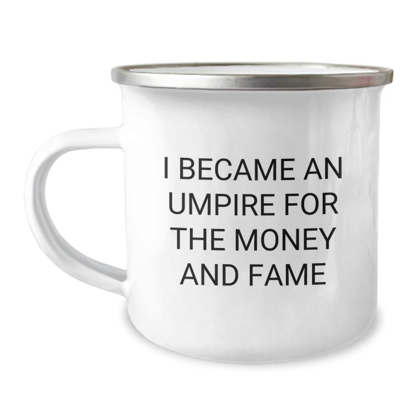 Funny Umpire Gifts, Unique Umpire Camping Mug, Christmas Unique Gifts for Umpire Friends from Men - Image 1