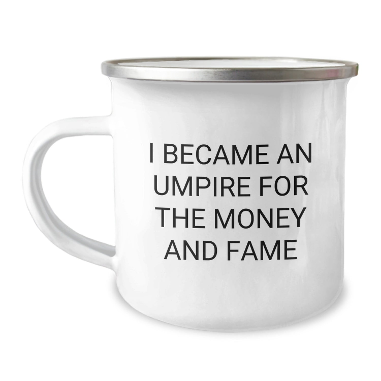 Funny Umpire Gifts, Unique Umpire Camping Mug, Christmas Unique Gifts for Umpire Friends from Men - Image 1