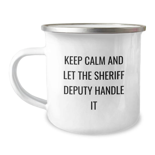 Funny Sheriff Deputy Gifts from Men, Christmas Unique Presents for Sheriff Deputy - Image 1